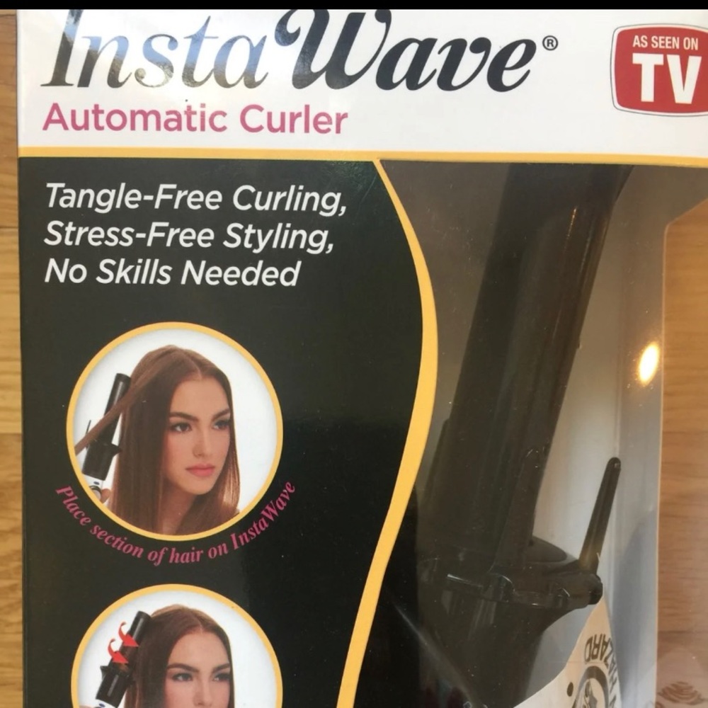 Insta Wave curling iron. Brand new